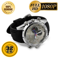 PANSIM Rich Look Wrist Watch Spy Camera (32 GB Memory)